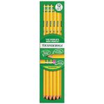 Dixon Ticonderoga Wood-Cased #2 HB Pencils, Pre-Sharpened, Box of 12, Yellow (13806)