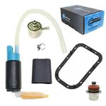 QFS OEM In-Tank Fuel Pump Replacement for Harley Davidson Softail Fat Boy Heritage Night Train Springer Road King, FLST FXST FLHRS, 2001-2007, OEM 62897-01B