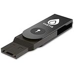 FIDO2 Security Key, Thetis [Aluminum Folding Design] Universal Two Factor Authentication USB (Type A) for Extra Protection in Windows/Linux/Mac OS, Gmail,Facebook,Dropbox,SalesForce,GitHub - Black