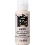 FolkArt, Terrazzo Sand 59 ml Assorted Acrylic 2 fl oz / 59ml Terra Cotta Paint For Easy To Apply DIY Crafts, Art Supplies With A Textured Finish, 7014