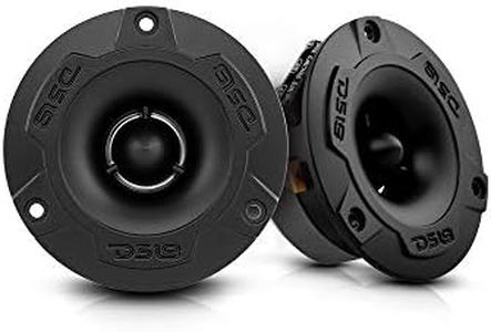 DS18 PRO-TWX1 Aluminum Super Bullet Tweeter 1", 240W Max, 4 Ohms, Built in Crossover - PRO Tweeters are The Best in The Pro Audio and Voceteo Market (2 Speakers Included)