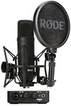 RØDE Complete Studio Kit with NT1 Studio Condenser Microphone & AI-1 Audio Interface for Music Production, Vocal Recording, Streaming and Podcasting