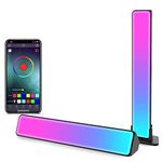 ZUUKOO LIGHT Flow Light Bar, RGB Smart LED Lamp with Multiple Lighting Effects and Music Modes, LED TV Backlights, Mood Light, Ambient Lighting for Gaming, Movies, PC, TV, Room Decoration