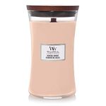 WoodWick Large Hourglass Scented Candle | Coastal Sunset | with Crackling Wick | Up to 130 Hours Burn Time