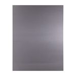 Stainless Steel Backsplash, 36" X 30" with Hemmed Edges