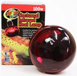 Zoo Med Nocturnal Infrared Incandescent Heat Lamp 100 Watts Reds