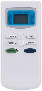 AULCMEET Universal A/C Replace Remote Control Compatible with TCL CIAC Klimaire Pioneer Airton Dronic Fujico AC Split & Portable Air Conditioner