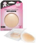 Hollywood Fashion Secrets Silicone Coverups Size 2 - Light Shade, 1 Pack