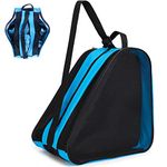 Kefiyis Roller Skate Bag - Unisex Ice Skate Bag with Adjustable Shoulder Strap - Breathable Oxford Cloth Skating Shoes Storage Bag Without Unpleasant Smell Roller Skate Accessories