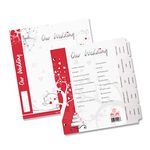 Ahh Hah! Wedding Kit Organizer: Pre-printed Index Tabs for Three Ring Binder