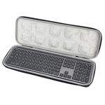 Prodrocam Hard Carry Case for Logitech MX Keys Keyboard with Handle - Protective Bag - Carry Case