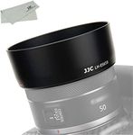 JJC ES-65B Lens Hood Bayonet for Canon RF 50mm F1.8 STM Lens on Canon EOS R5 R6 R RP Camera, Replaces Canon ES-65B Lens Hood