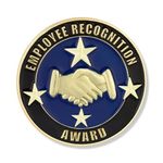 Medium Employee Recognition Award Lapel Pin/Brooch/Badge (Pack of 2)