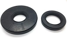 REPLACEMENTKITS.COM Brand Crankshaft Oil Seal Kit Fits Yamaha G1 & G3 2-Cycle Gas Golf Carts Replaces 93102-30128 & 93102-30188