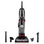 Dirt Devil Multi-Surface Total Pet+ Upright Bagless Vacuum Cleaner Machine, with Pet Tool Kit, for Carpet and Hard Floor, Powerful Suction with Extended Filtration, UD76400V, Black