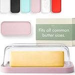 KIVY Glass butter dish with airtigh