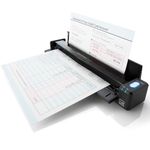 ScanSnap - iX100 (BLACK) Document/Photo/Business Card - Scanner -,12ppm/12ipm, USB/Mains Powered USB2.0, LED. Mobile/Portable Scanner, Scan A4, A5, A6, B5, B6, Wi-Fi or USB, 600 dpi, HIGH SPEED