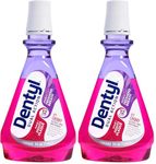 Dentyl Dual Action CPC Mouthwash, 12hrs Fresh Breath & Total Care, Alcohol Free, ICY Cherry, 500 ml (Pack of 2)