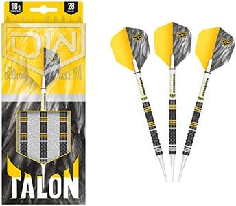 DW Talon 20g 80% Soft 11 Tip Darts, Precision Balanced, Accurate, and Durable - Perfect for Professional and Recreational Players