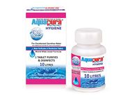 Aquapura Water Purifier Tablets - 100 Pieces, White