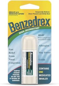 Benzedrex Nasal Decongestant Inhaler, 1 Count (Pack of 1)