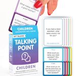 GET Talking: Children - 50 Conversation Starter Cards for Kids with 150 Expert-Written Questions - Engaging Learning Activity for Kids - Portable and Fun Kids Road Trip Conversation Card Game