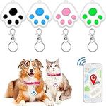 4 Pieces Tracker for Dogs Kids Blue