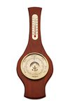 Youshiko Traditional 2 in 1 Weather Station Combined Barometer Temperature and Forecaster Dial