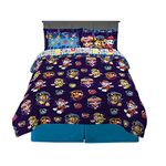 Franco Paw Patrol Kids Bedding Super Soft Comforter and Sheet Set with Sham, 7 Piece Queen Size, (Official Licensed Product)