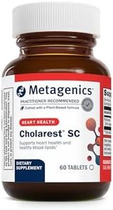 Metagenics Cholarest SC - Blood Flow Support* - Supports Healthy Blood Lipids Already in Normal Range* - Non-GMO & Gluten-Free - 60 Tablets