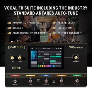 HeadRush Core Guitar and Vocal Processor – Multi-Effects Pedal