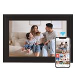 FRAMEO Digital Photo Frame 10.1 inch with 32G Internal Storage Smart WiFi Digital Picture Frame, 1280x800 IPS Touch Brightness Adjustable Auto-Rotation Share Photos and Videos Instantly via Frameo APP