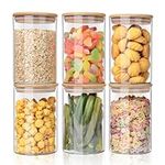 YUNCANG Glass Food Storage Jars 37o