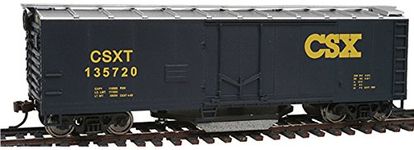 Walthers Trainline 40-Foot Plug-Door Track Cleaning Boxcar CSX 135720, HO Scale