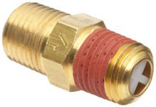 Control Devices Brass Ball Check Valve, 1/4" NPT Male