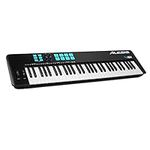 Alesis V61 MKII – USB MIDI Keyboard Controller with 61 Velocity Sensitive Keys, 8 Full Level Pads, Arpeggiator, Pitch/Mod Wheel, Note Repeat and Software Suite