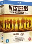 Westerns Collection (The Searchers, Pale Rider, The Wild Bunch, Rio Bravo, How the West Was Won) [Blu-ray] (Region Free)