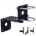 Antenna Mast Clamp with U-Bolt Assembly,Antenna Pole Mount Bracket for Outside Home Antenna Pole Holder with ¾" Hole.