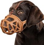 BARKLESS Dog Muzzle, Basket Muzzle 