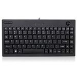 Adesso AKB-310UB Mini Trackball USB Keyboard (AKB-310UB)