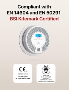 X-Sense Wi-Fi Smoke and Carbon Monoxide Alarm – Smart Detector