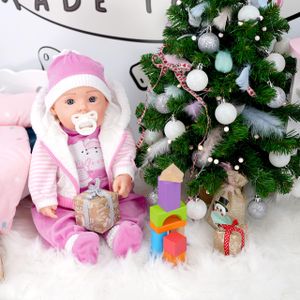 BiBi Doll 20-Inch Baby Girl Doll – Realistic Soft Toy