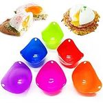 Silicone Egg Poacher Cups – 6 Pack 