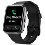 Smart Watch with Bluetooth Call for Men Women, Alexa Built-in 1.7" DIY Dial Smart Watch with Blood Oxygen Heart Rate Sleep Pedometer Fitness Tracker Notification Weather Watch for Android iOS Phone