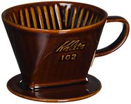 Kalita Ceramic Coffee Dripper (Brown) For 2-4 Cups By