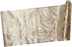 Maxwell & Williams Table Accents Cut-Out Runner 35x180cm Leaf Gold