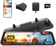 WOLFBOX G850 12" 4K Rear View Mirro
