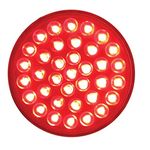 United Pacific 4inch Round Red 36 LED Trailer Truck Brake Stop Turn Tail Light Kits
