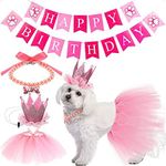 Hamify 4 Pieces Cute Dog Birthday O