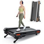 Walking Pad Treadmill with Auto Incline - Vitalwalk Wide Full Deck Portable Under Desk Treadmill for Home Office, 350lbs Capacity, 3.0HP Brushless Quiet, Upright Space-Saving, Ambient Light, APP